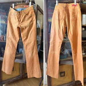 BOOM Vintage Authentic Leather Jeans